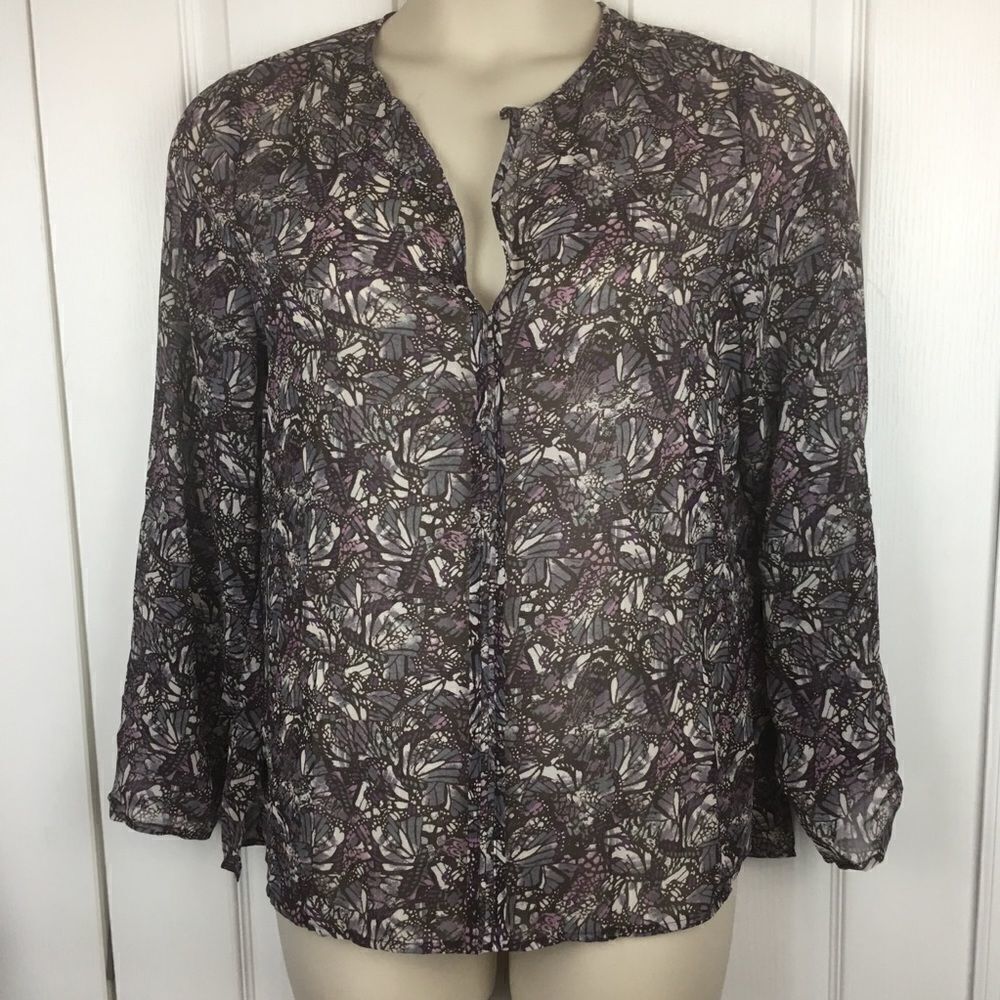 Bobeau Sheer Blouse‎
